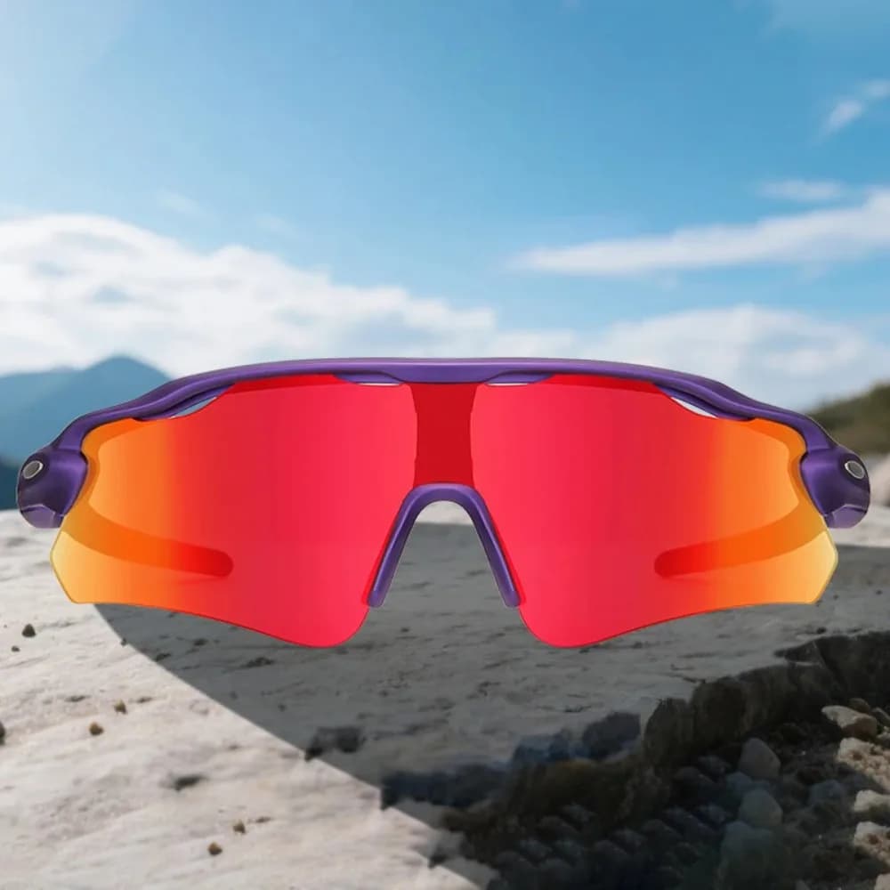 Lunettes de soleil polarisées HD pour homme - Conduite vélo pêche - Protection UV complète activités outdoor