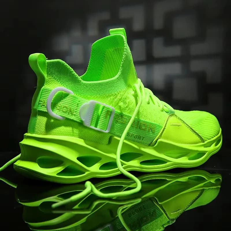 Sneakers Unisex Mesh Respirants - Chaussures Casual Couple Semelle Épaisse Molle Sport Homme Femme