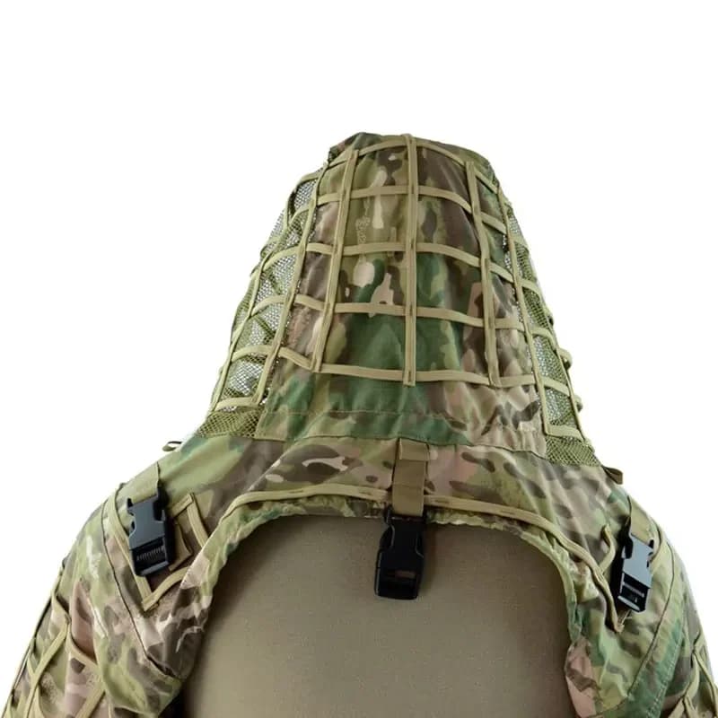 Veste Ghillie Sniper Foundation légère pour airsoft - camouflage tactique professionnel chasse pêche