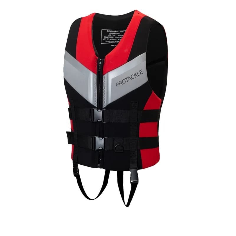 Gilet de sauvetage professionnel grande flottabilité pêche bateau moteur snorkeling résistant