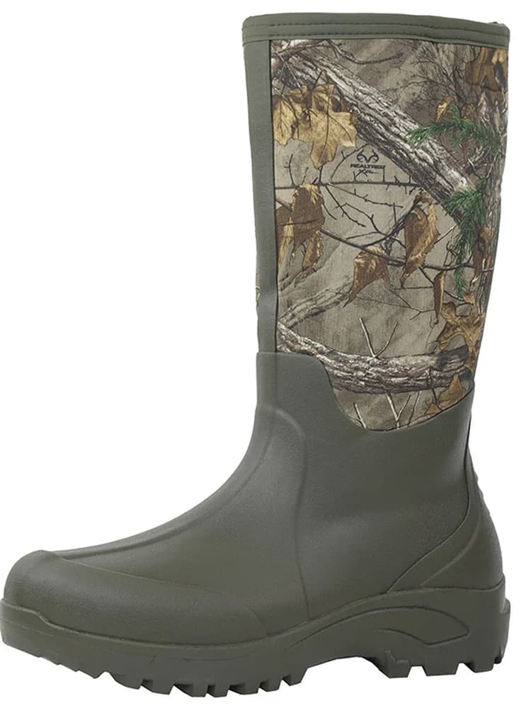 Bottes de pluie camouflage waterproof antidérapantes - Chaussures de chasse automne-hiver semelles épaisses