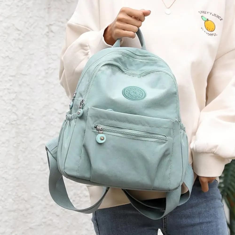 Petit sac à dos léger étanche grande capacité, étudiant voyage résistant épaule casual