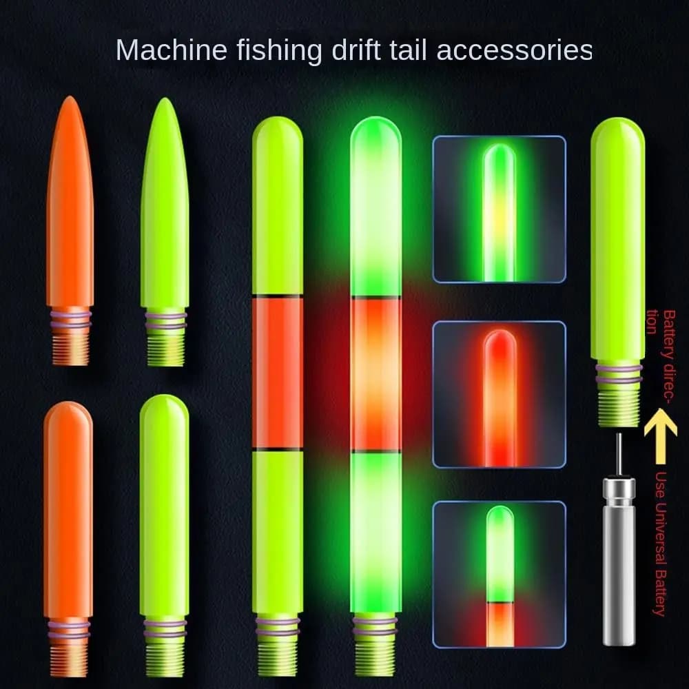 Flotteur électronique intelligent LED ultra sensible - capteur changement couleur pêche nuit brillant