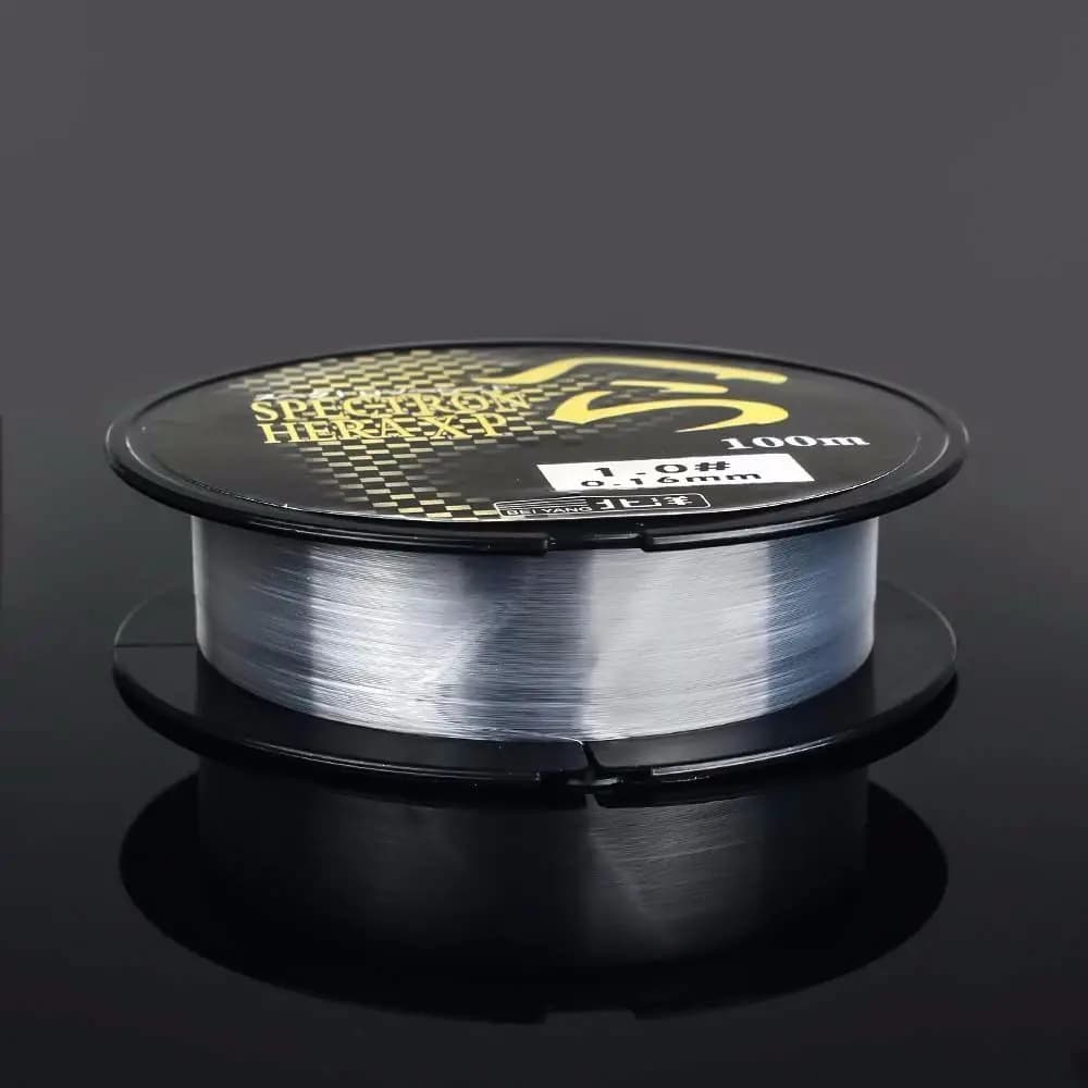 Ligne de pêche nylon haute résistance pour carnassiers et carpes, bas de ligne traître