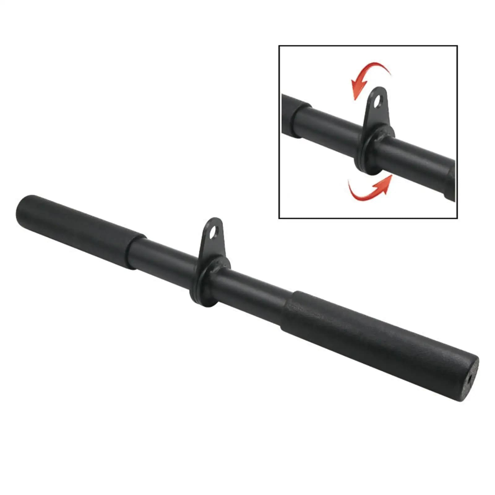 Barre LAT pour machine à câble - Accessoire rotation complète pour tractions et curls
