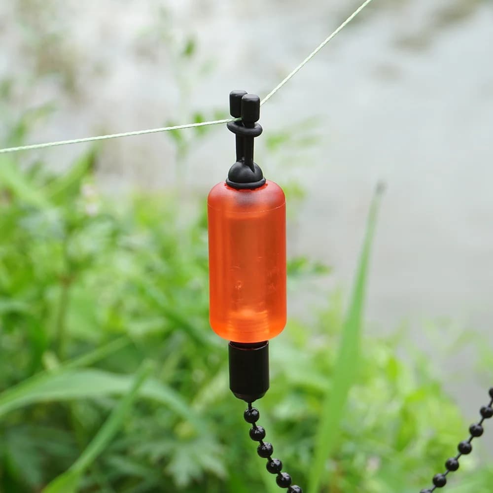 Indicateurs de touche Swinger sensibles 2 pièces 6 couleurs - Détection pour pêche à la carpe B2041