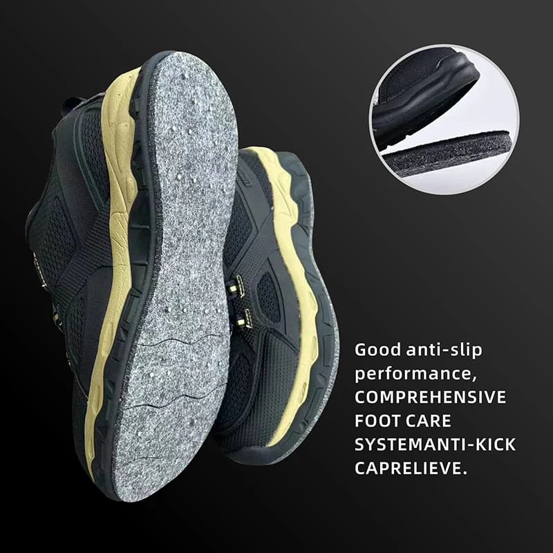 Chaussures pêche étanches hommes femmes basse hauteur confort randonnée trekking légères anti-dérapantes respirantes