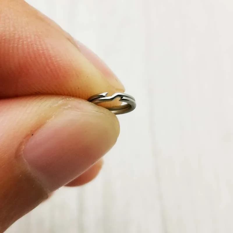 50 émerillons doubles clips acier inox - Connecteurs rapides pour hameçons pêche carpe - Accessoires