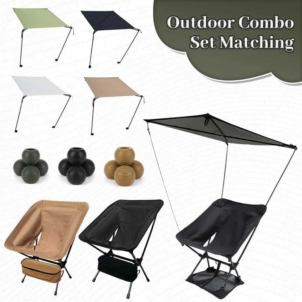 Chaise pliante ultralégère pêche plage camping randonnée siège portable léger oxford tissu