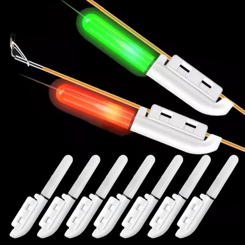 Bâton lumineux LED amovible pour canne à pêche - accessoire pêche nocturne étanche CR425