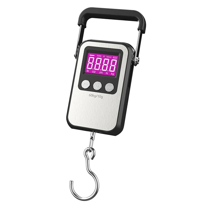 Balance numérique portable 60kg/10g LCD pêche voyage cuisine pesée électronique précise