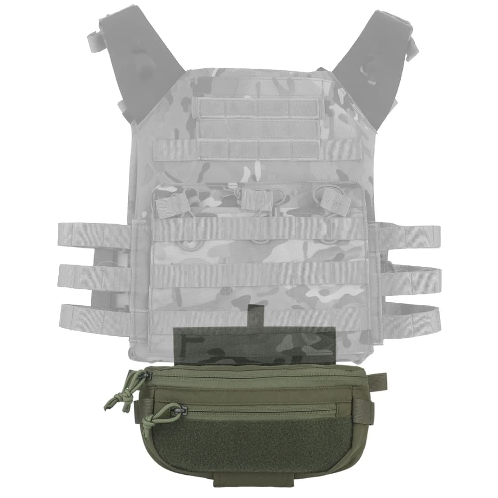 Sac abdominal rapide détachable pour pêche en kayak et équipement de pêcheur nomade