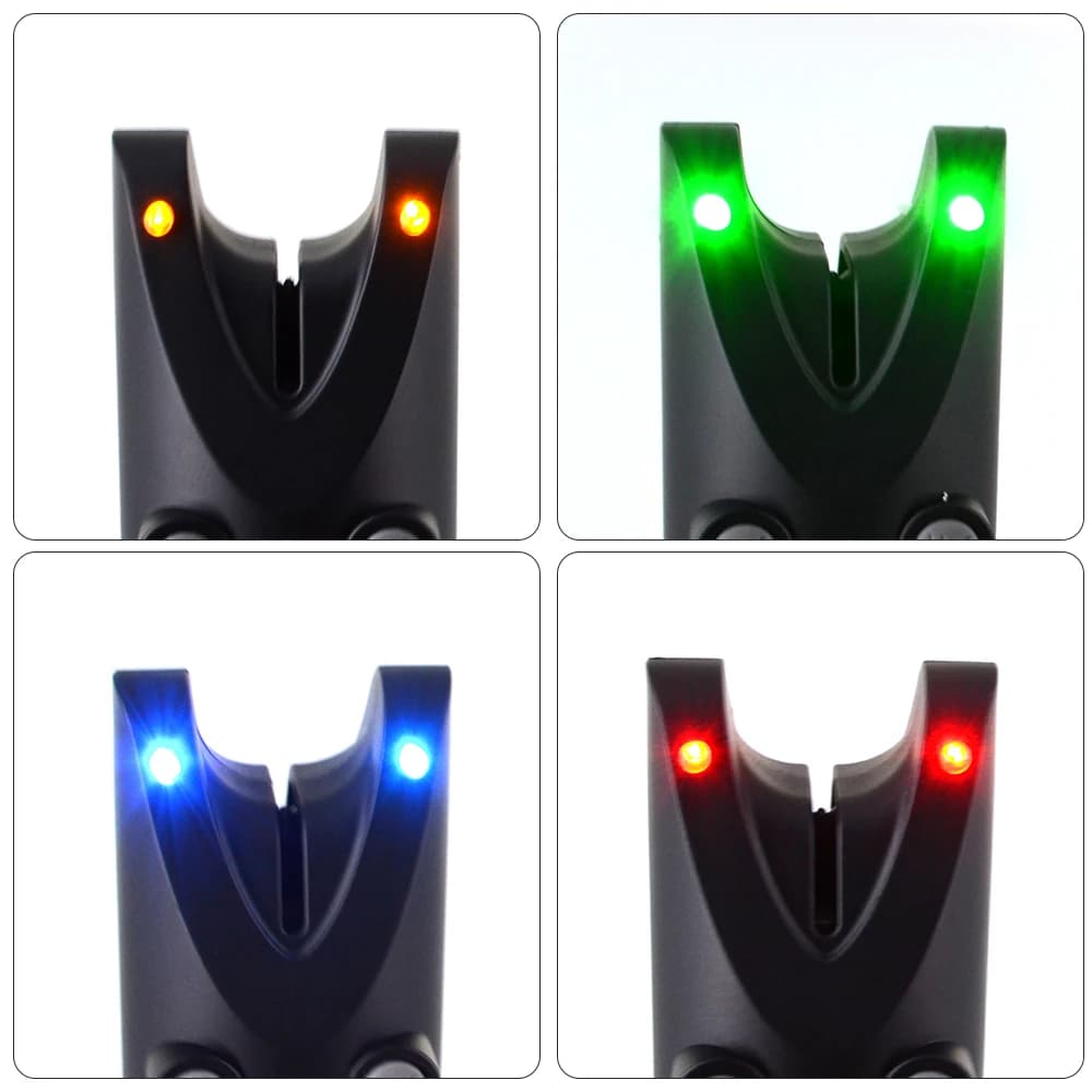 Set d'alarme sans fil Hirisi S6 étanche avec LED 4 couleurs et réglages volume/sensibilité - Boîtier inclus