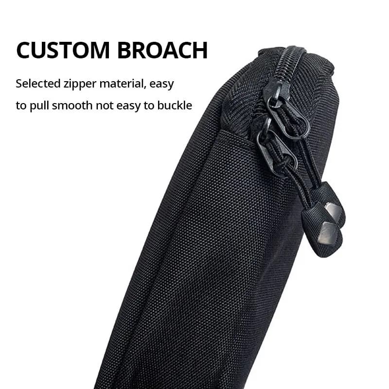 Organisateur étanche pour câbles USB et chargeurs - Sac de rangement électronique portable noir vert
