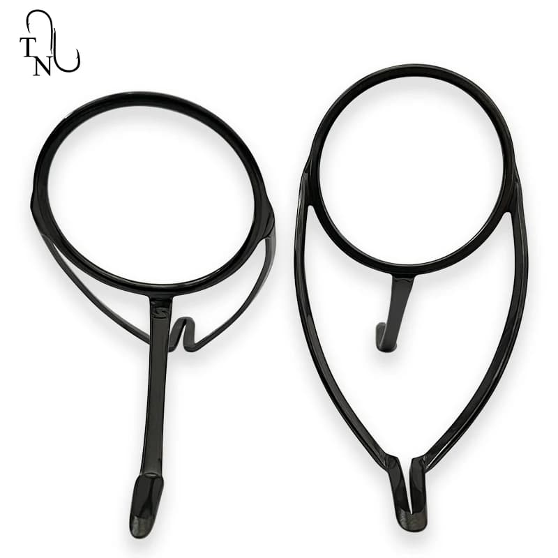 Accessoires montage cannes TN16-1 2 pièces guides mer anti-rouille finition adamant DIY