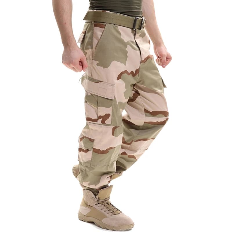 Pantalon camouflage tactique militaire multicam pour pêche, chasse et escalade