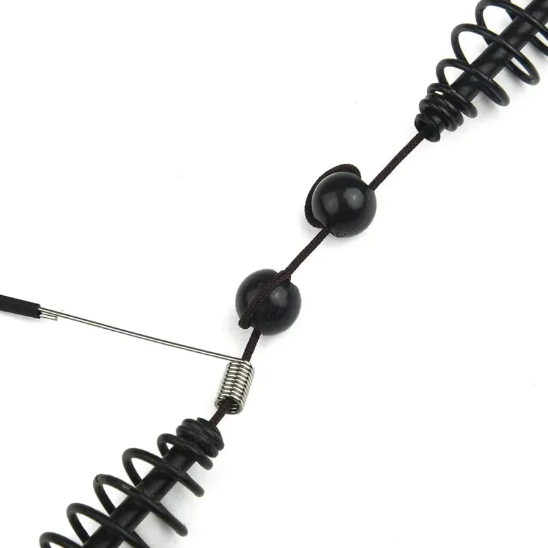 Cage amorçage hameçon leurre artificiel pour pêche silure carpe avec porte-appât