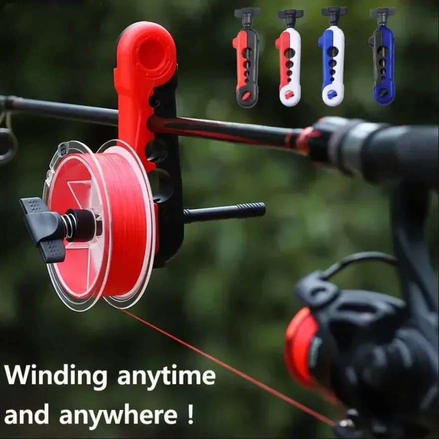 Bobinoir portable pour moulinets de pêche - Machine à embobiner fil - Équipement carpe et pêche sportive