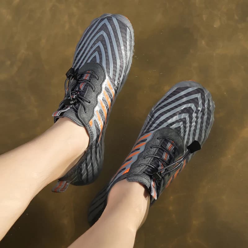 Chaussures aquatiques cinq doigts séchage rapide homme femme pêche plage natation randonnée aquatique