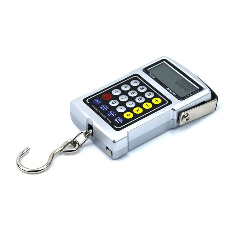 Balance électronique multifonction portable 50kg - Pèse-poisson et pèse-bagage digital précis ZJMZYM