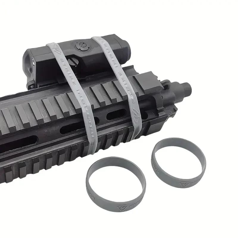 4 joints toriques tactiques haute résistance élastique pour fusil de pêche airsoft chasse