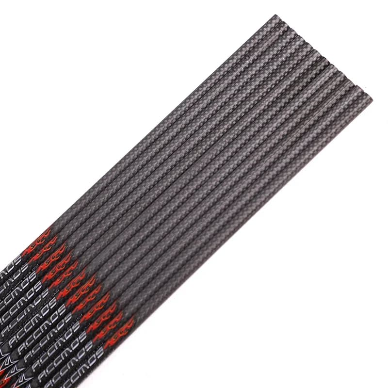 Fûts flèches carbone 3K 32/33 pouces spine 200-500 - 6/12/18pcs pratique chasse pêche France