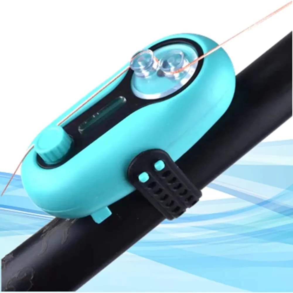 Alarme électronique pêche avec buzzer et lumière - Détecteur de touche sonore et visuel pour mer