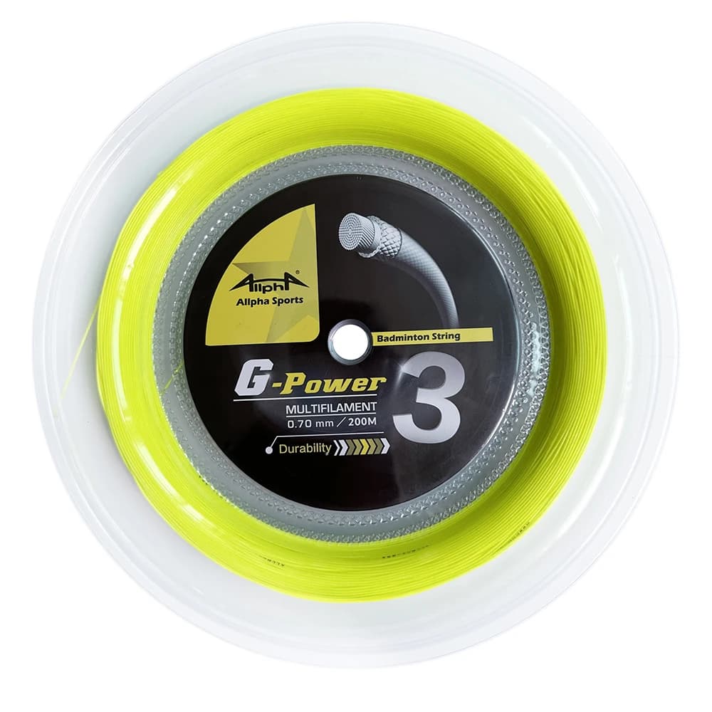 Bobine Allpha 200m fil 0.70mm pour pêche - Entraînement extérieur qualité GP3 cannes et moulinets