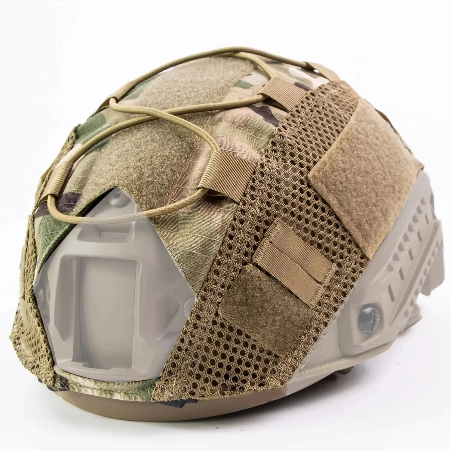 Housse casque rapide multicam airsoft paintball pêche chasse protection équipement sport