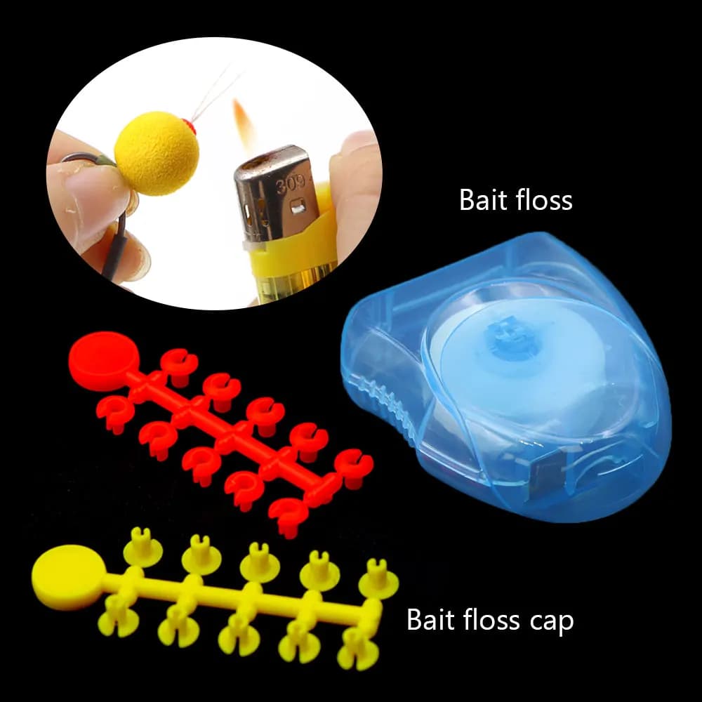 Fil à esche pour pêche à la carpe - Méthode feeder pop-up bouillette hair rig chod rig accessoires
