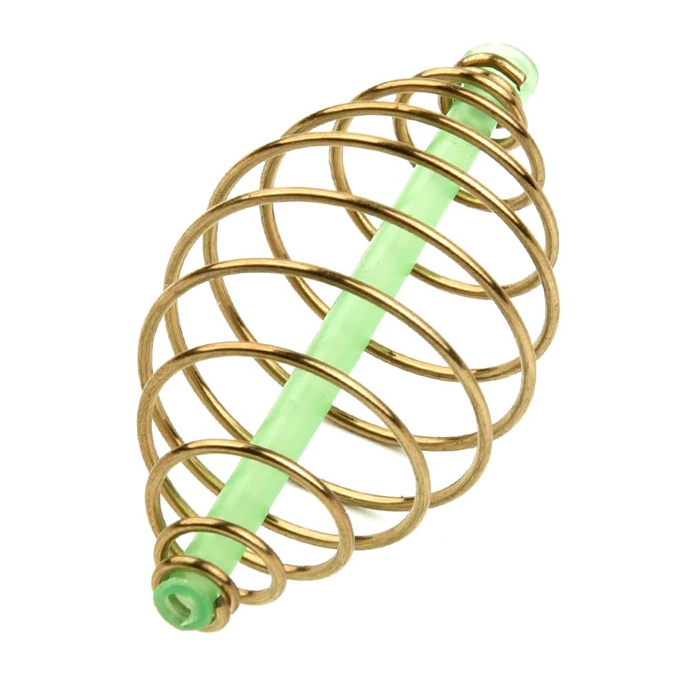 10 pièces feeder printemps pour pêche carpe 2-5.5cm cage appât eau douce salée accessoire