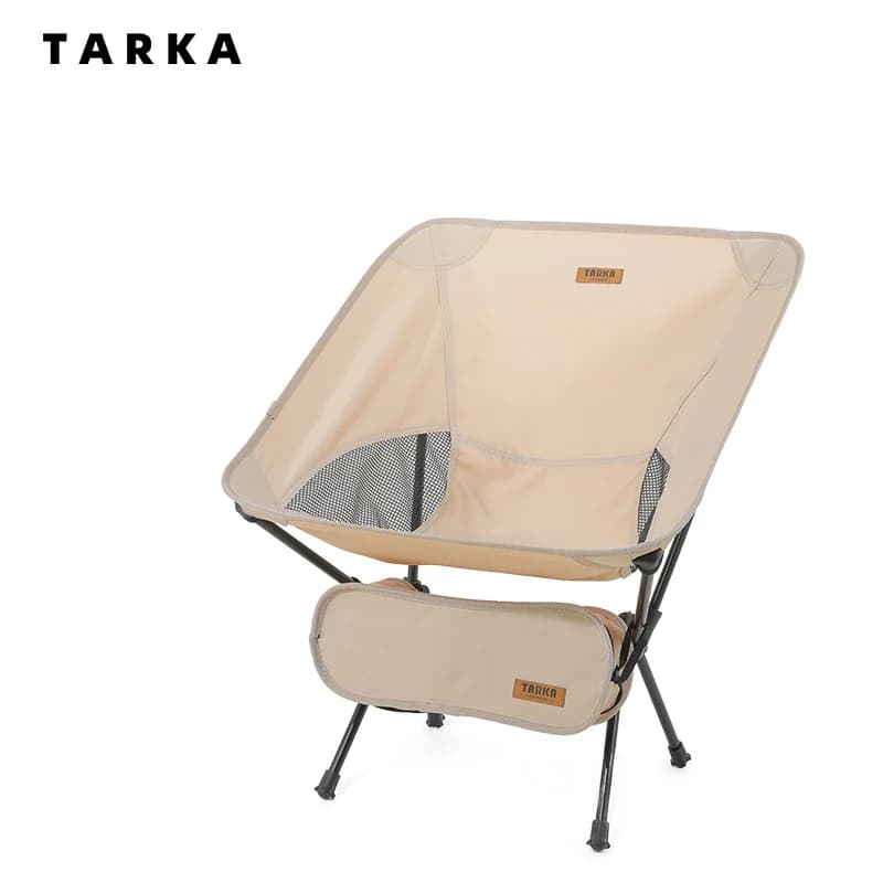 Set de fauteuils pliants TARKA ultra-légers pour pêche en mer, camping plage et pique-nique