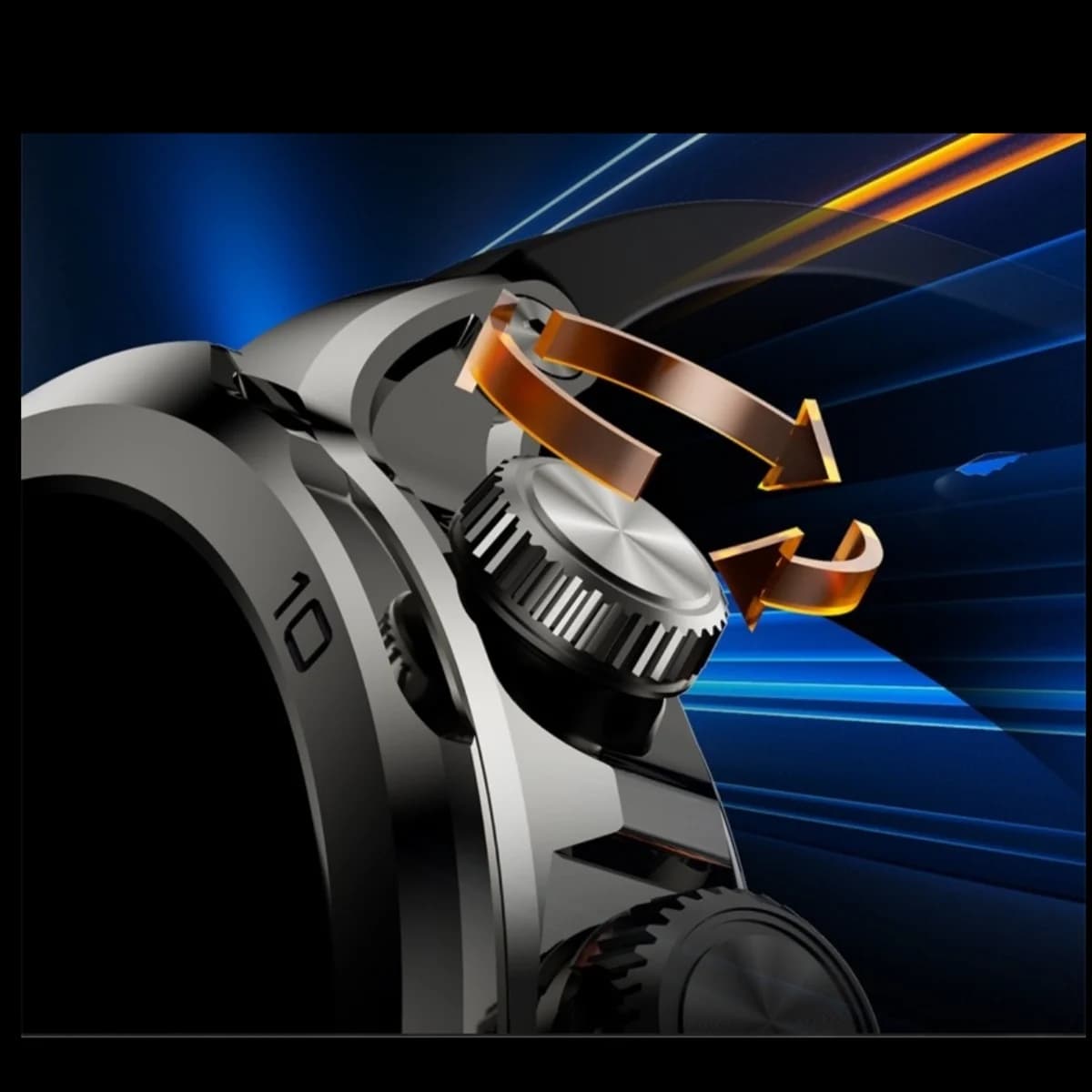 Smartwatch H19 original Android 10.0 caméra rotative 190° GPS WIFI écran AMOLED 1.95" stockage 256GB