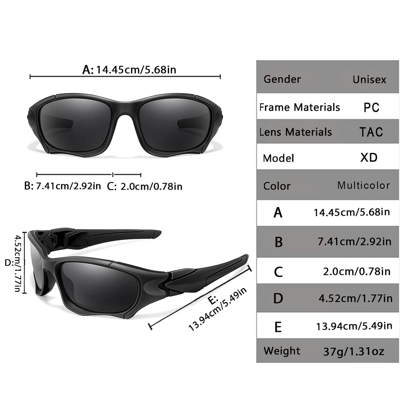 Lunettes de pêche polarisées camouflage - Réduction reflets eau pour meilleure détection poissons