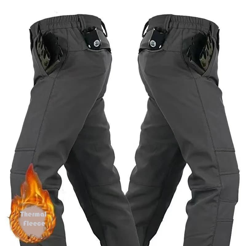 Pantalon cargo militaire tactique hiver imperméable pêche randonnée chaud combat hommes