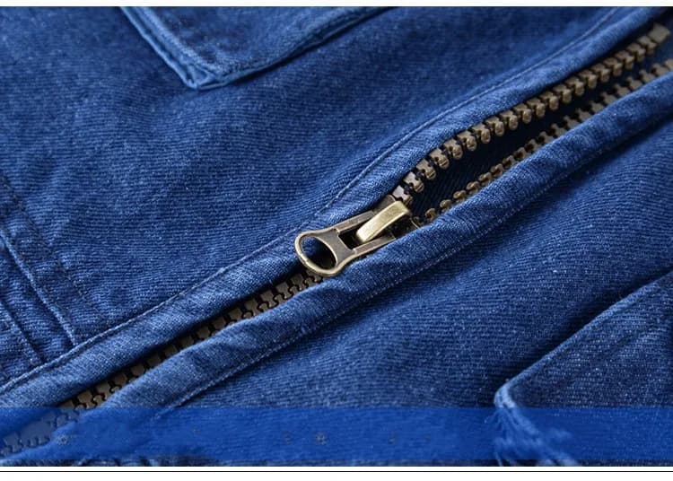 Veste sans manches en jean coton homme 16 poches casual outdoor plus taille 5XL