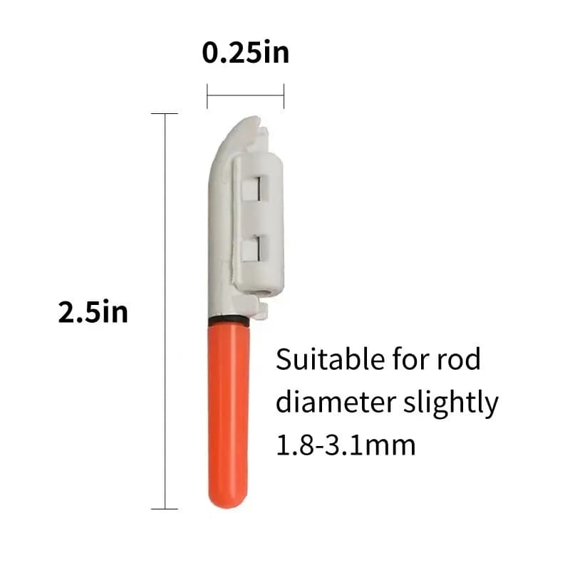 Lampe LED flottante étanche pour canne à pêche électronique - Éclairage de nuit pour pêche au rocher