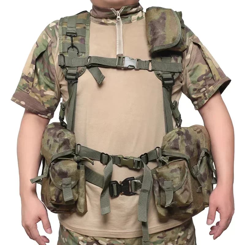 Gilet tactique Smersh Forces Spéciales Russes - Équipement chasse randonnée pêche - Veste tactique professionnelle