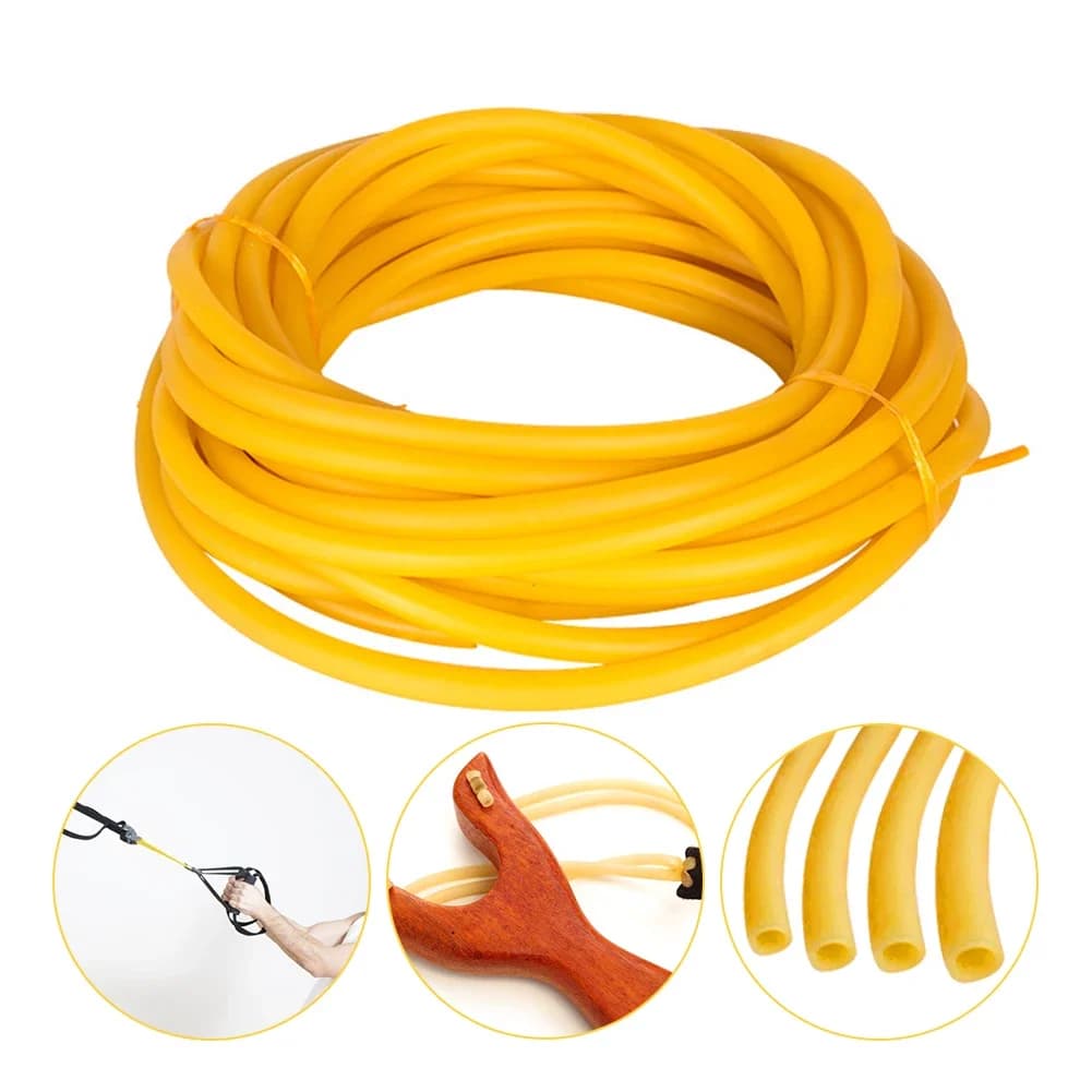 Élastique tube latex naturel 1m pour fronde catapulte pêche chasse accessoires tir élastique médical