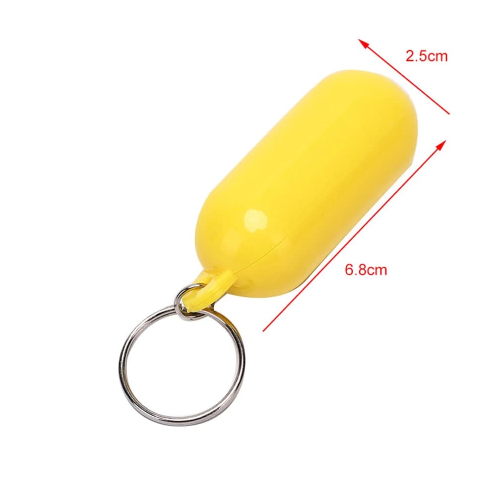 Porte-clés flottant pour activités nautiques - Flotteur clé bateau avec boucle marine et anneau