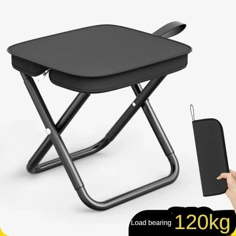 Chaise pliante multifonction ultralégère pour pêche, camping et voyages - Tabouret pliant accessoire pêche