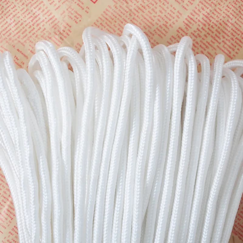 Corde d'amarrage nylon tressé 5-8mm 20m pour bateau et kayak - Ligne de pêche robuste