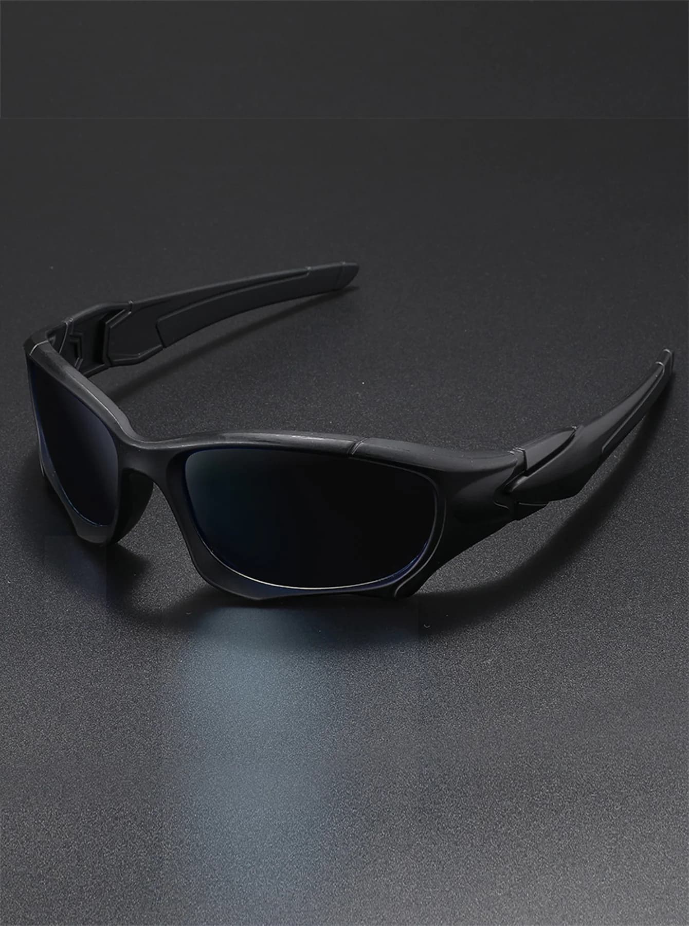 Lunettes de soleil polarisées sport courbées pour hommes et femmes pêche résistance aux chocs