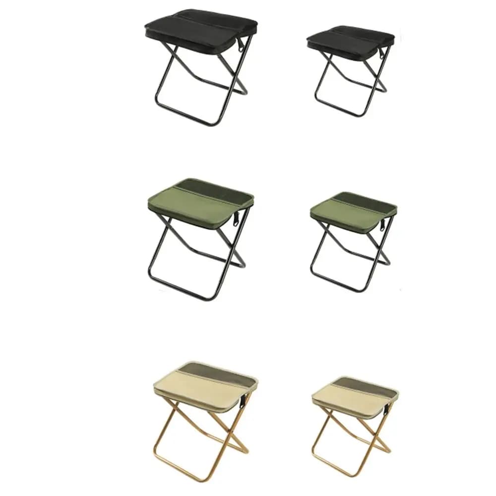 Tabouret de pêche pliant en forme de sac à dos - Siège portable résistant pour sports et activités extérieures