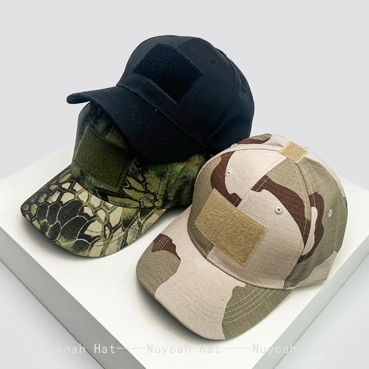 Casquette baseball camouflage velcro réglable unisexe pêche sports outdoor été