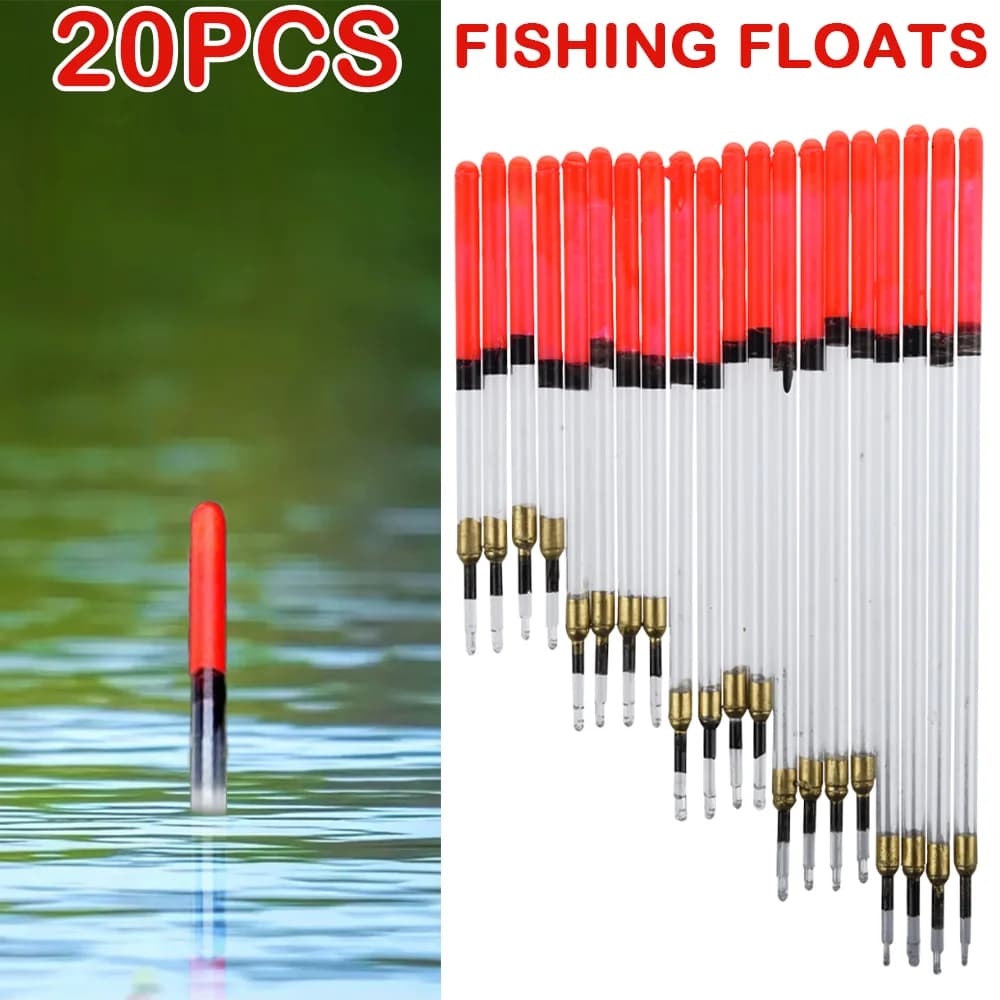 Flotteurs de pêche waggler creux marqués pour la pêche en vertical et dérive en extérieur