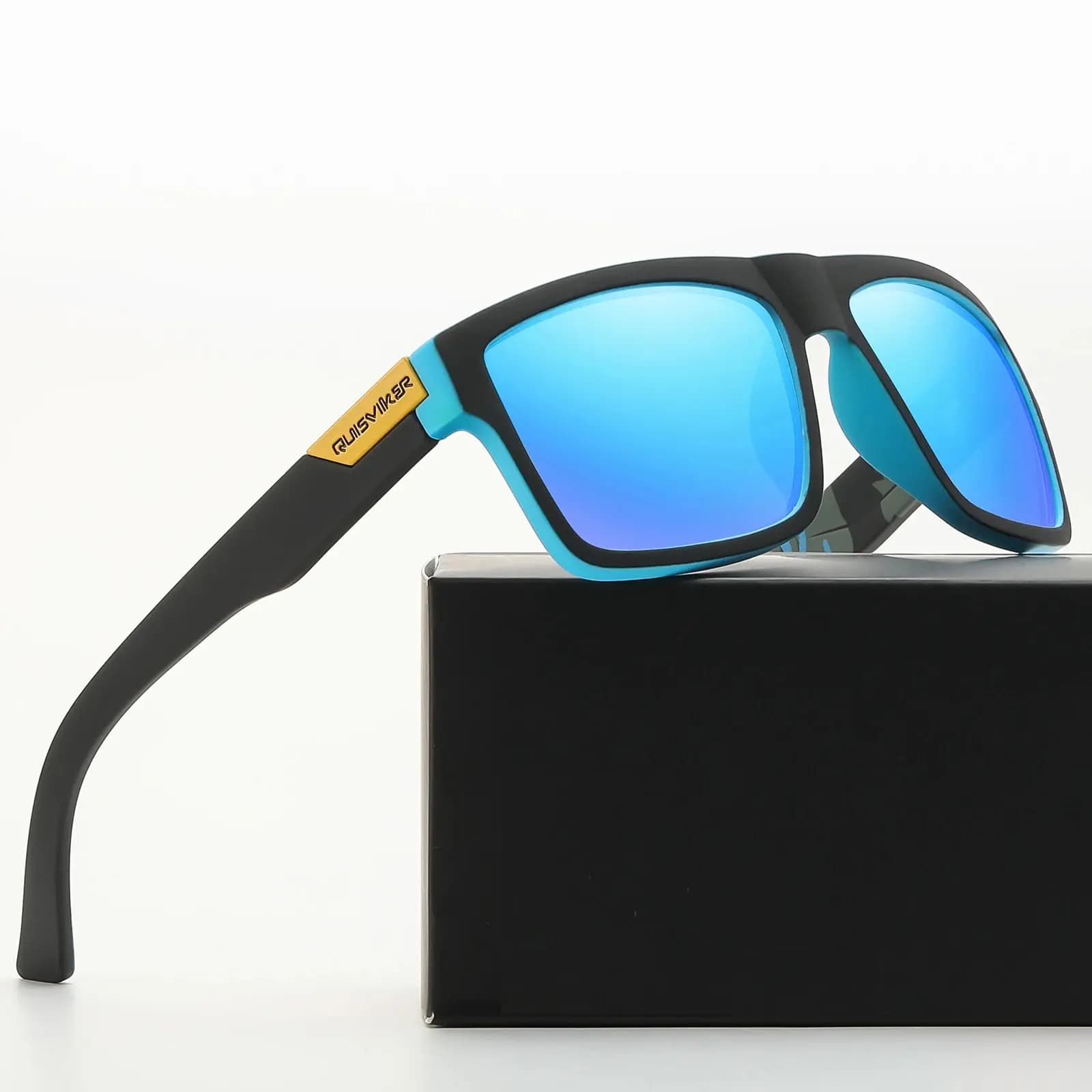 Lunettes de pêche polarisées classiques UV400 - Homme Femme sport outdoor protection complète