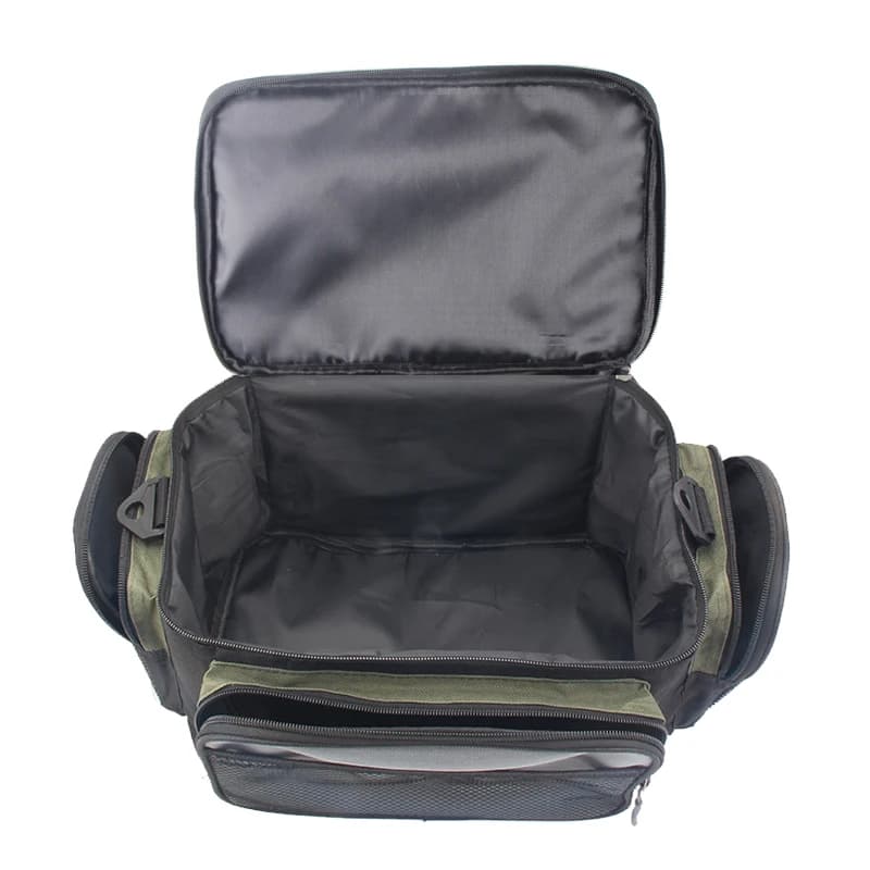 Grand sac pêche multifonction JSFUN Oxford : rangement moulinets et outils grande capacité