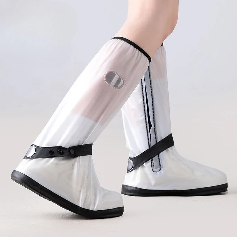 Bottes de pêche homme PVC légères imperméables - Bottes pluie confortables antidérapantes