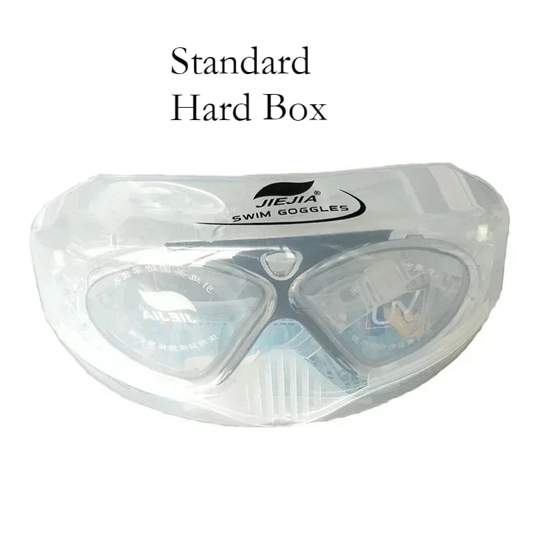 Lunettes de natation anti-buée étanches avec ceinture en silicone pour hommes et femmes - Optique sportive